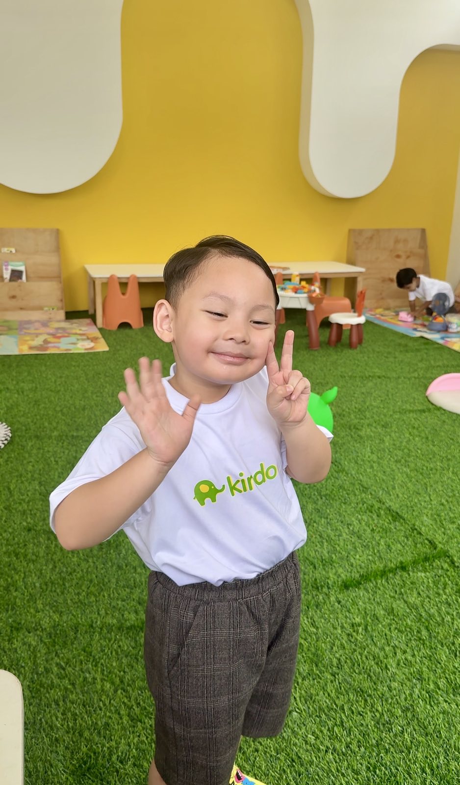 Outdoor play area