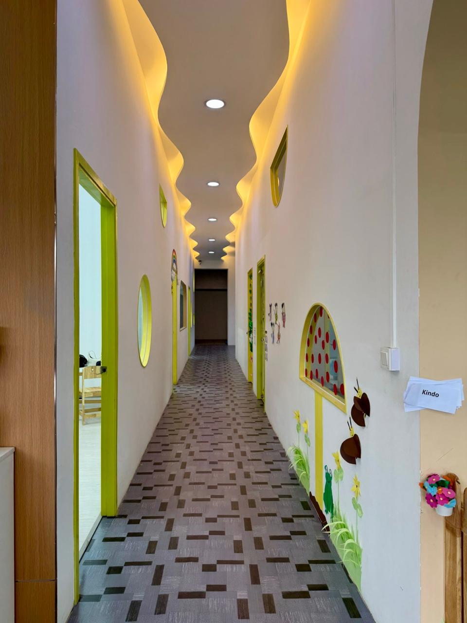 Kindo School corridor